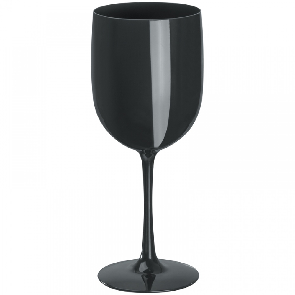Logo trade corporate gift photo of: PS Drinking glass 460 ml, Black