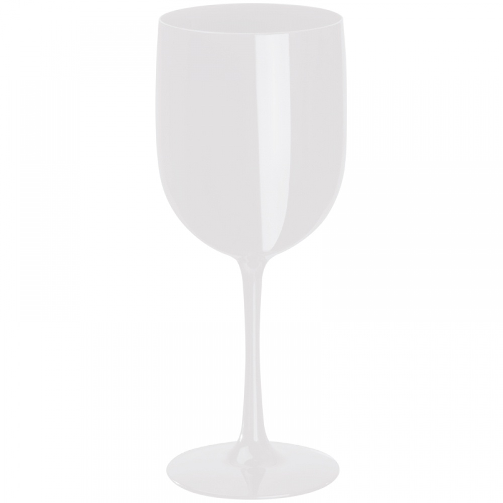 Logo trade promotional item photo of: PS Drinking glass 460 ml, White
