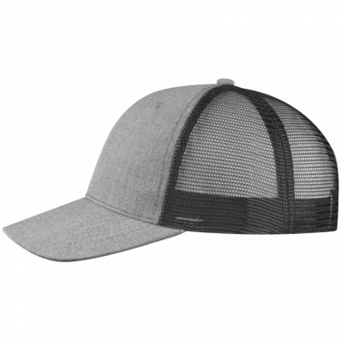 Logotrade advertising products photo of: Baseball Cap with net, Black/White