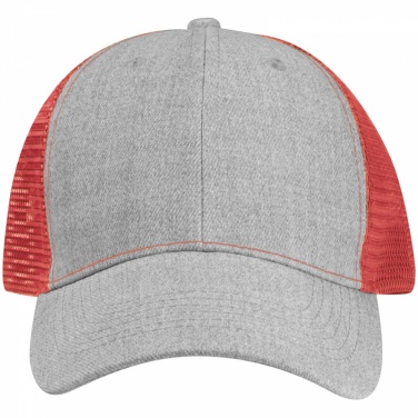 Logo trade corporate gifts picture of: Baseball Cap with net, Red