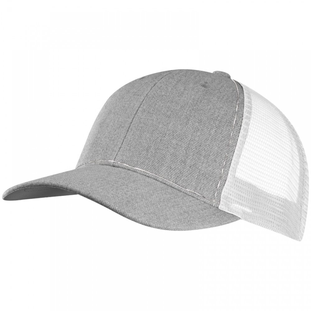 Logotrade promotional giveaway picture of: Baseball Cap with net, White