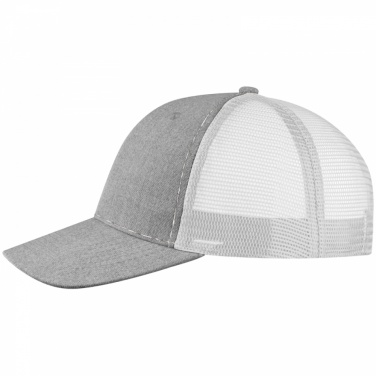 Logotrade corporate gift picture of: Baseball Cap with net, White