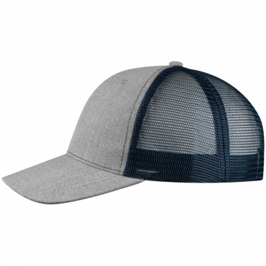 Logo trade corporate gifts image of: Baseball Cap with net, Blue
