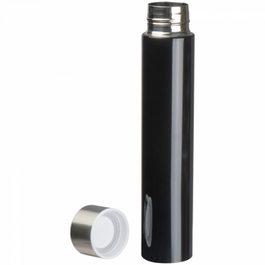 Logo trade promotional gifts picture of: Thermos flask 310 ml, Black/White