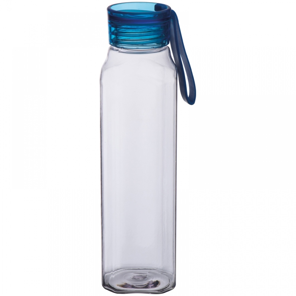 Logo trade promotional gifts image of: TRITAN bottle with handle 650 ml, Blue