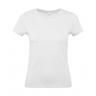 Logo trade promotional products image of: T-shirt for woman #E150, White