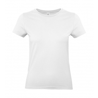 Logo trade promotional merchandise picture of: T-shirt for woman #E190, White