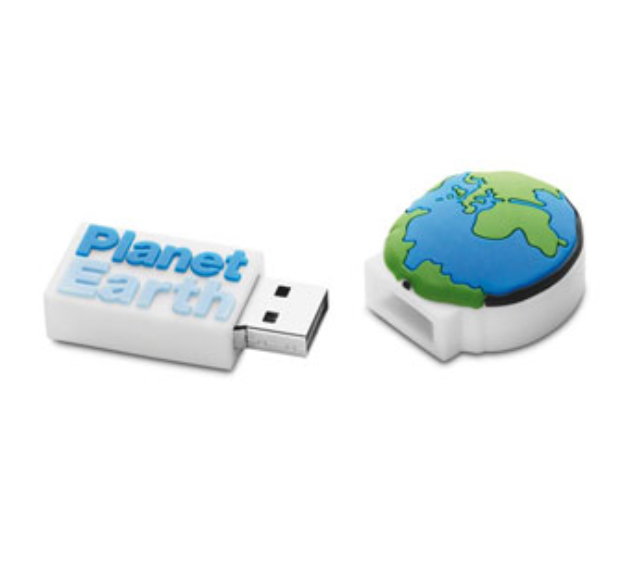 Logo trade business gift photo of: Tailor made USB in 2D design 4GB