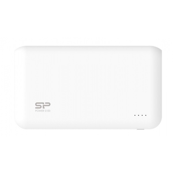 Logotrade business gift image of: Power Bank Silicon Power S100, White