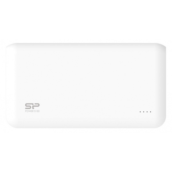 Logotrade promotional merchandise image of: Power Bank Silicon Power S150, White