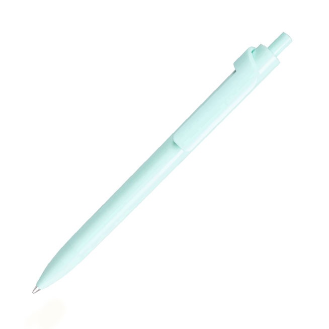 Logotrade promotional gift picture of: Forte Safe Touch antibacterial ballpoint pen, green