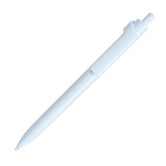 Logotrade advertising product image of: Forte Safe Touch antibacterial ballpoint pen, blue