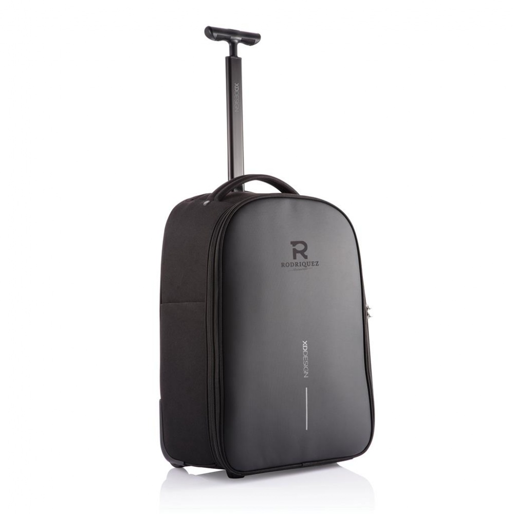 Logo trade promotional product photo of: Bobby backpack trolley, black