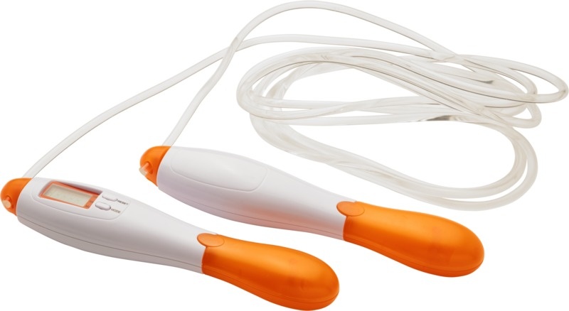 Logo trade promotional giveaway photo of: Frazier skipping rope, orange