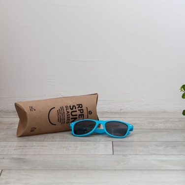 Logo trade advertising product photo of: Social Plastic Sunglasses, light blue