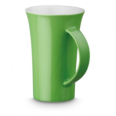 Logo trade promotional gifts image of: Big coffe mug, green