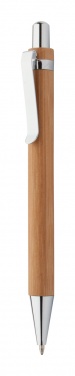 Logo trade promotional items picture of: Bashania bamboo ballpoint pen