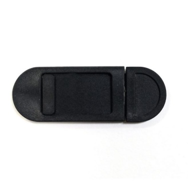 Logotrade promotional merchandise picture of: Biodegradable web cam cover, black