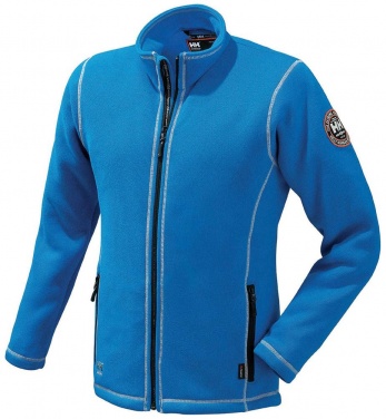 Logo trade advertising product photo of: Fleece jacket HAY RIVER, blue