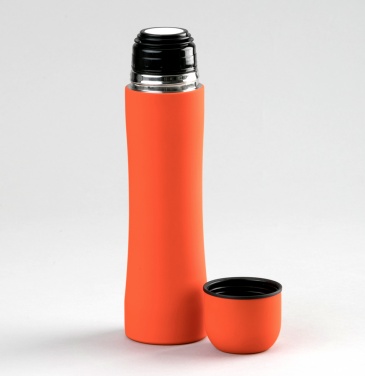 Logo trade promotional products picture of: WATER BOTTLE & THERMOS SET, Orange