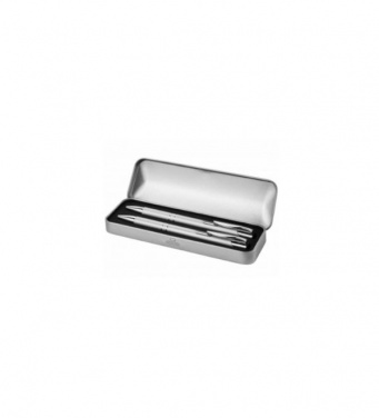 Logotrade promotional gift image of: Dublin pen set, gray