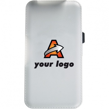 Logo trade promotional giveaway photo of: Powerbank 9000 mAh ALL IN ONE, white