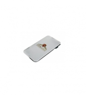 Logo trade corporate gifts image of: Powerbank 9000 mAh ALL IN ONE, white