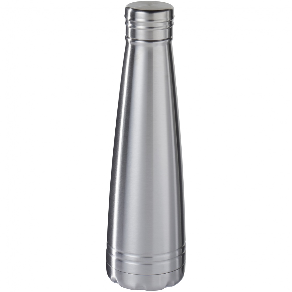 Logotrade business gift image of: Stainless steel vacuum insulated bottle Duke, gray