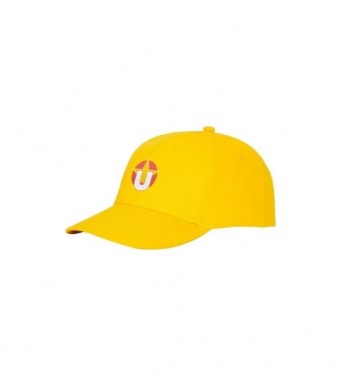 Logotrade promotional giveaways photo of: Feniks 5 panel cap, yellow