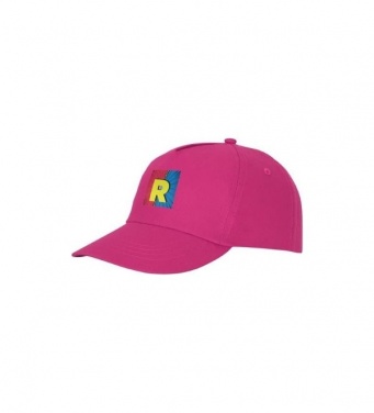 Logotrade advertising products photo of: Feniks 5 panel cap, rose
