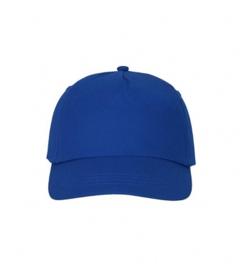 Logo trade corporate gifts picture of: Feniks 5 panel cap, blue