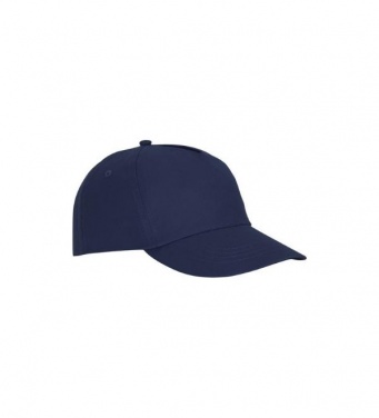 Logo trade business gifts image of: Feniks 5 panel cap, navy
