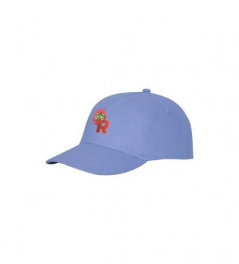 Logotrade promotional merchandise picture of: Feniks 5 panel cap, light blue