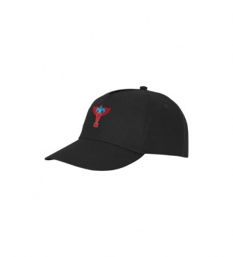 Logo trade promotional giveaways picture of: Feniks 5 panel cap, black