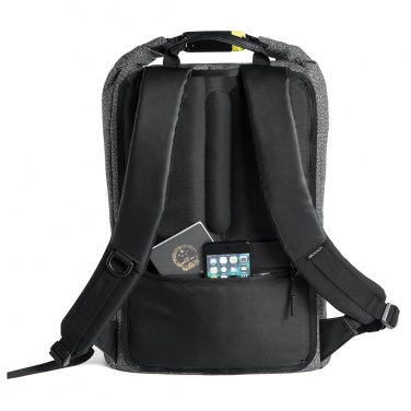 Logo trade advertising product photo of: Cut-out material backpack Bobby Urban, grey
