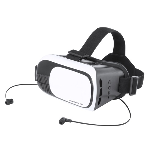 Logotrade promotional giveaway image of: Virtual reality headset, white