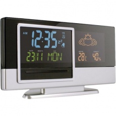 Weather station with calendar and clock