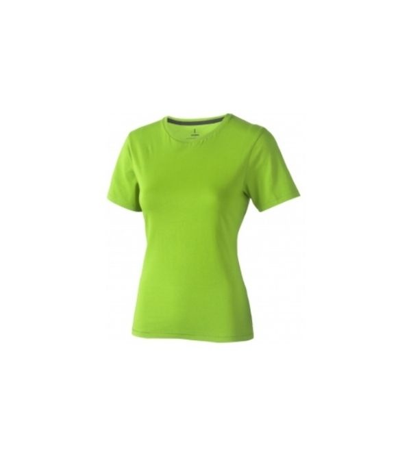 Logotrade business gift image of: Nanaimo short sleeve ladies T-shirt, light green