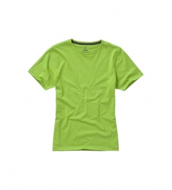 Logo trade advertising product photo of: Nanaimo short sleeve ladies T-shirt, light green