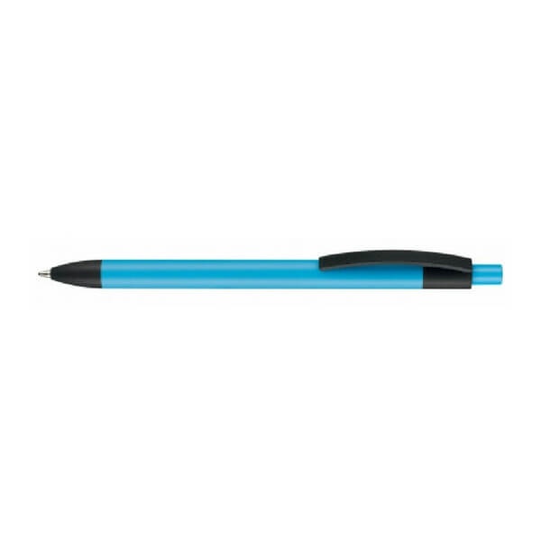 Logotrade promotional gift picture of: Pen, soft touch, Capri, blue