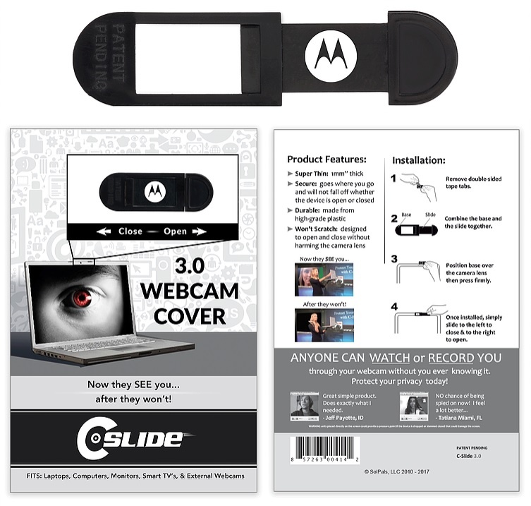 Logotrade promotional item image of: Webcam Cover for Laptop