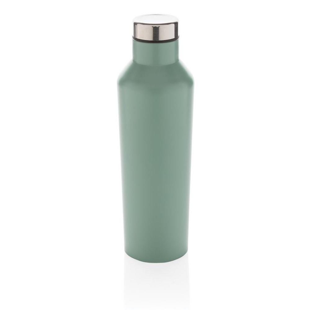 Logo trade promotional gift photo of: Modern vacuum stainless steel water bottle, green