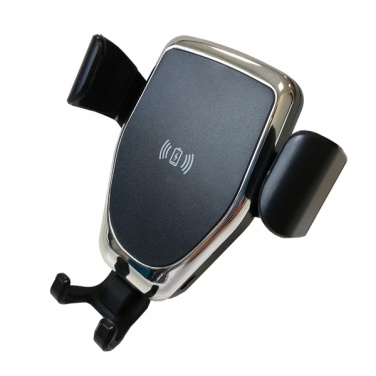 Logo trade promotional merchandise image of: Incharge wireless car charger, black