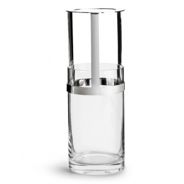 Logotrade promotional item image of: Hold lantern & vase, silver