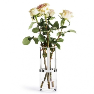 Logo trade promotional gifts picture of: Hold lantern & vase, silver