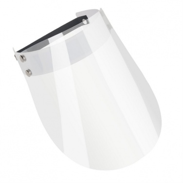 Logo trade promotional items image of: Face shield, transparent/white