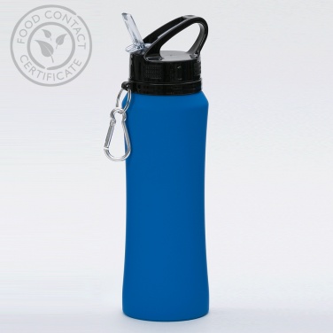 Logo trade promotional giveaways image of: Water bottle Colorissimo, 700 ml, light blue