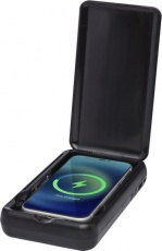 Nucleus UV smartphone sanitizer with 10000 mAh powerbank, black