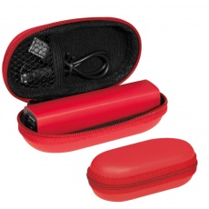 2200 mAh Powerbank with case, Red