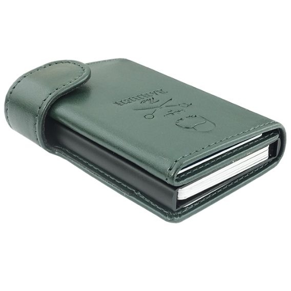 Logotrade corporate gifts photo of: RFID card holder Oxford, green